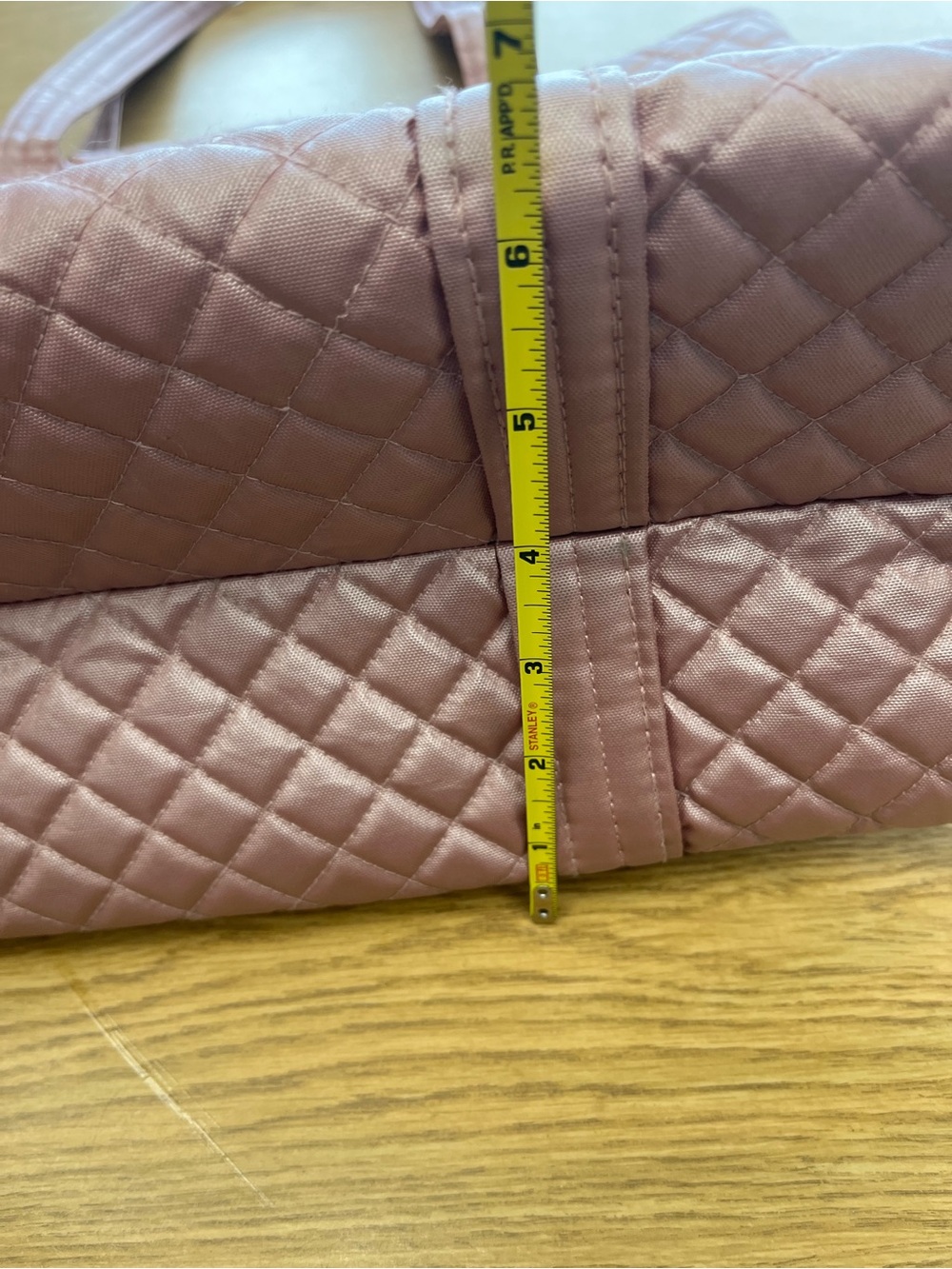Vera Bradley Quilted Metallic Rose Tote - Picture 10 of 11